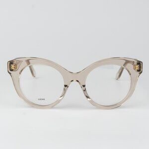 Loewe CURVY Men Eyeglasses Brown Round LW50074I 057 NEW AUTHENTIC